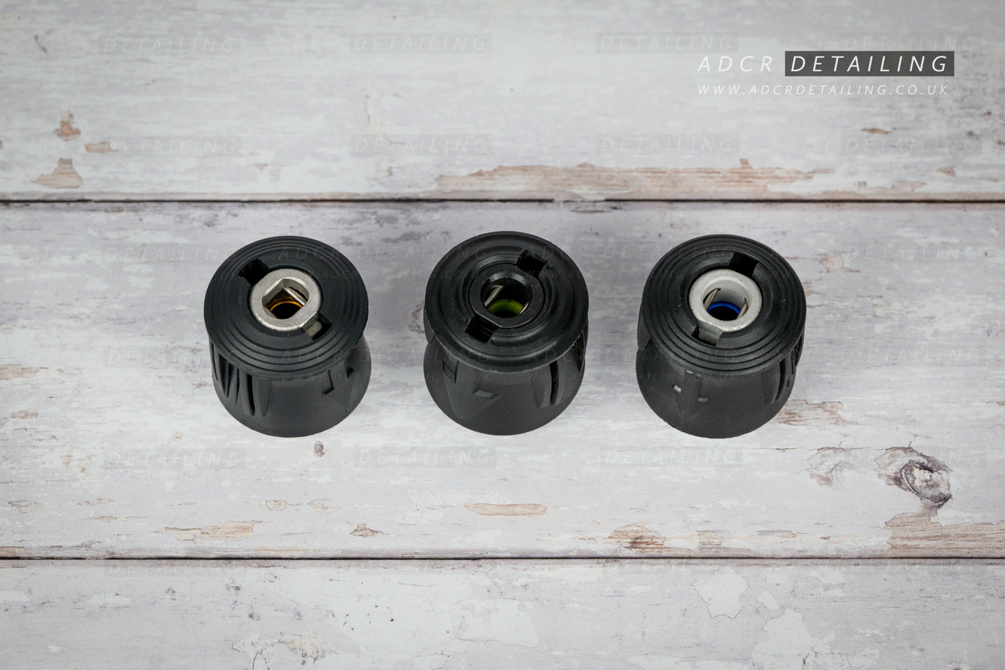 3x M22 Pressure Washer Short Trigger Gun Adapters compatible with Karcher, Nilfisk