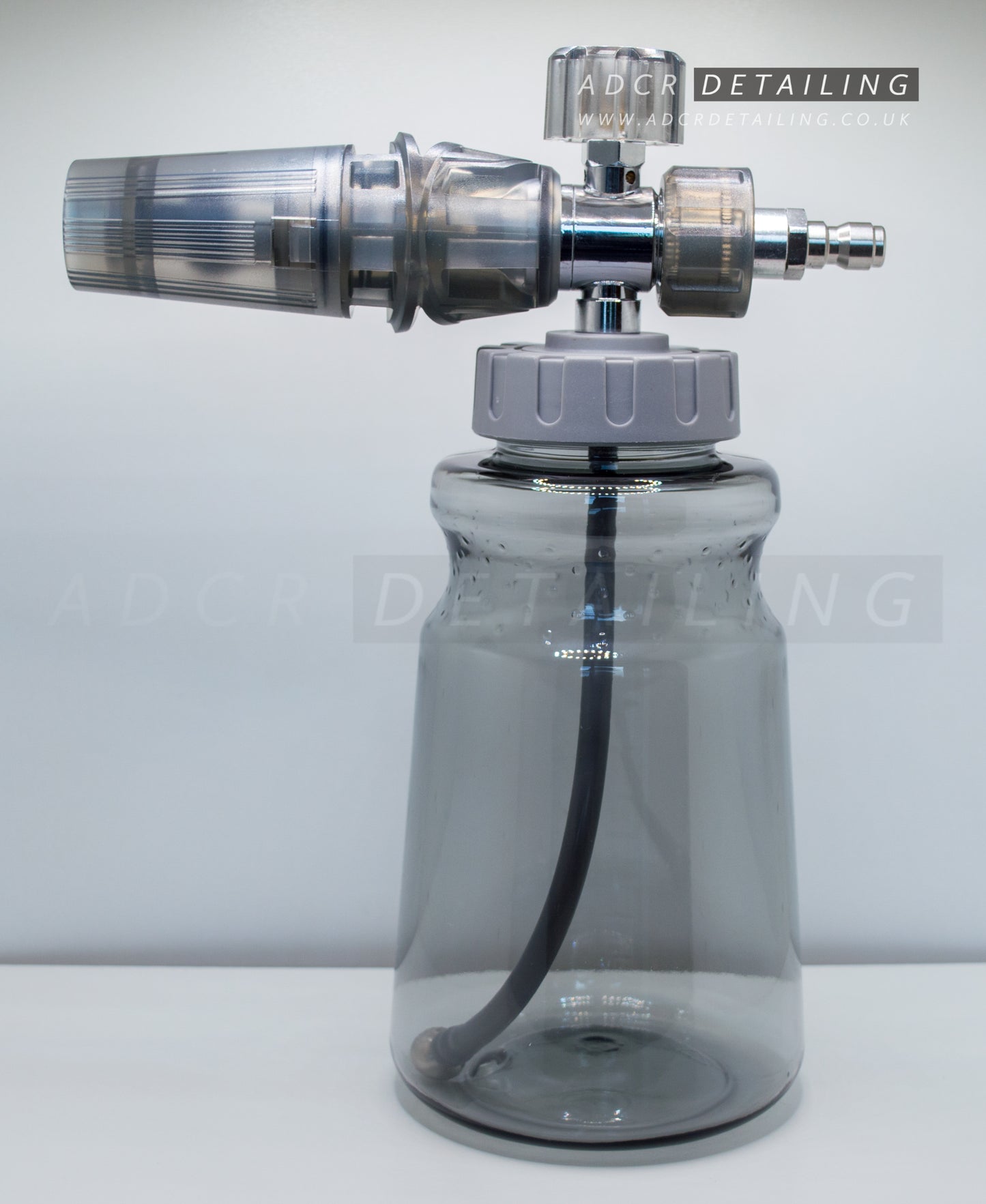 V3 Snow Foam Cannon, 1/4n Quick release connector. Also available with pressure washer adapters for Karcher, Nilfisk, Titan, AVA etc
