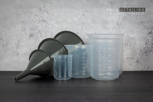 Measuring and Dilution Cup and Funnel Set