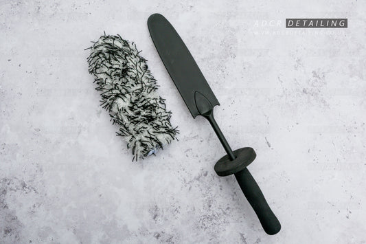 Flat Removable Microfibre Wheel Barrel Brush