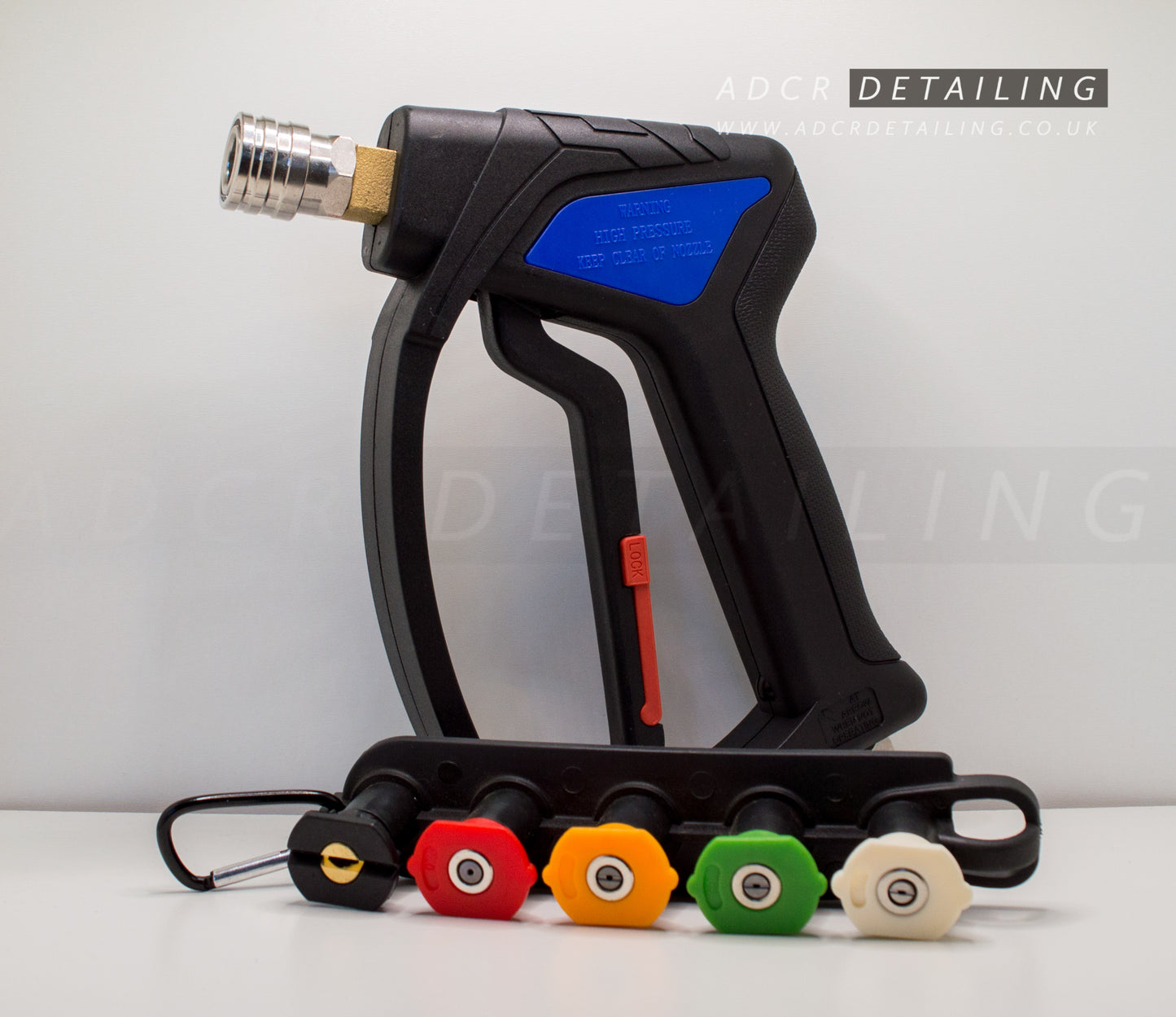 DELUXE+ Premium Short Trigger Quick Release Pressure Washer Gun for M22