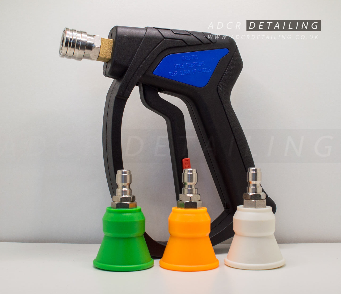 DELUXE+ Premium Short Trigger Quick Release Pressure Washer Gun for M22