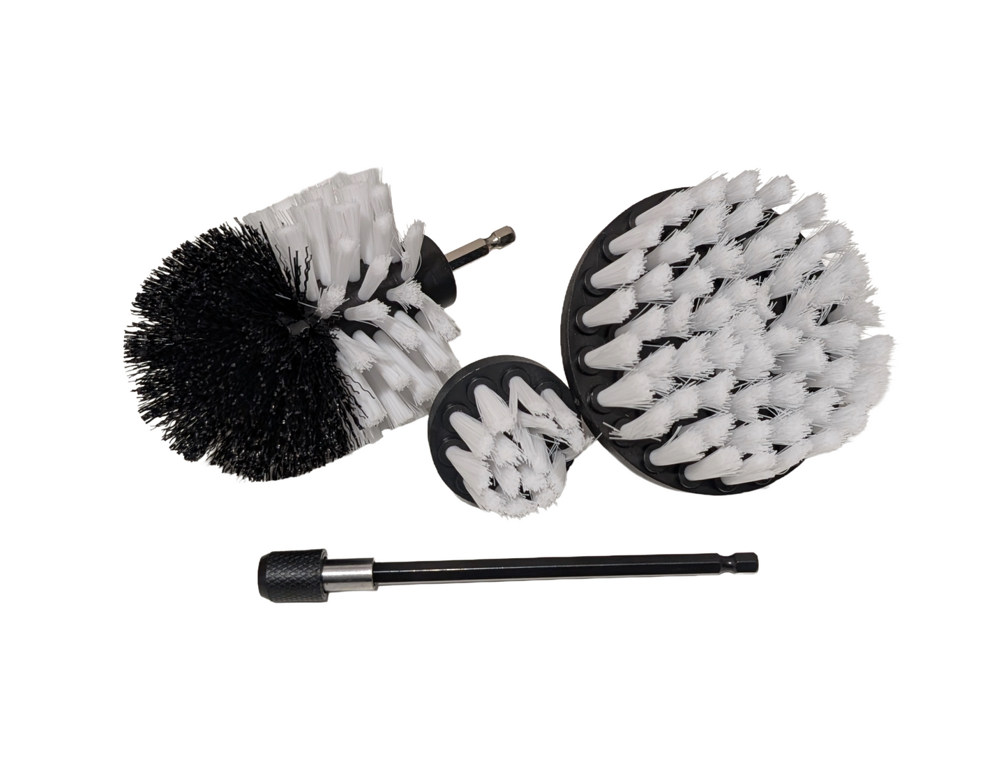 Drill Brush Set with Extension Bar