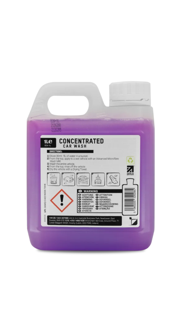 ValetPRO Concentrated Car Wash Shampoo