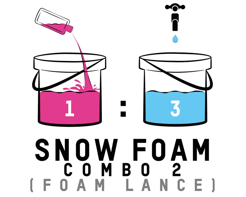 ValetPRO Combo2 Snow Foam