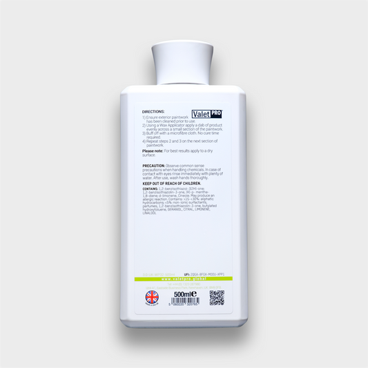 ValetPRO Indulgence Cream Wax