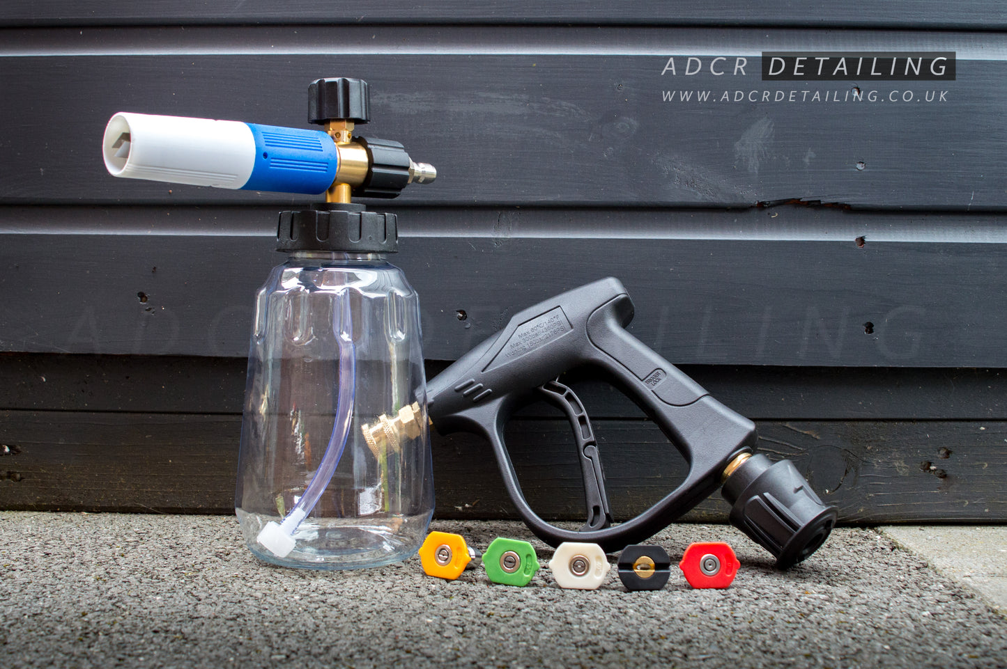 Short Trigger Quick Release Gun with Premium Snow Foam Cannon for Nilfisk C E Series
