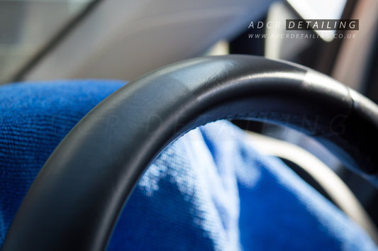 Leather Steering Wheel Cleaning