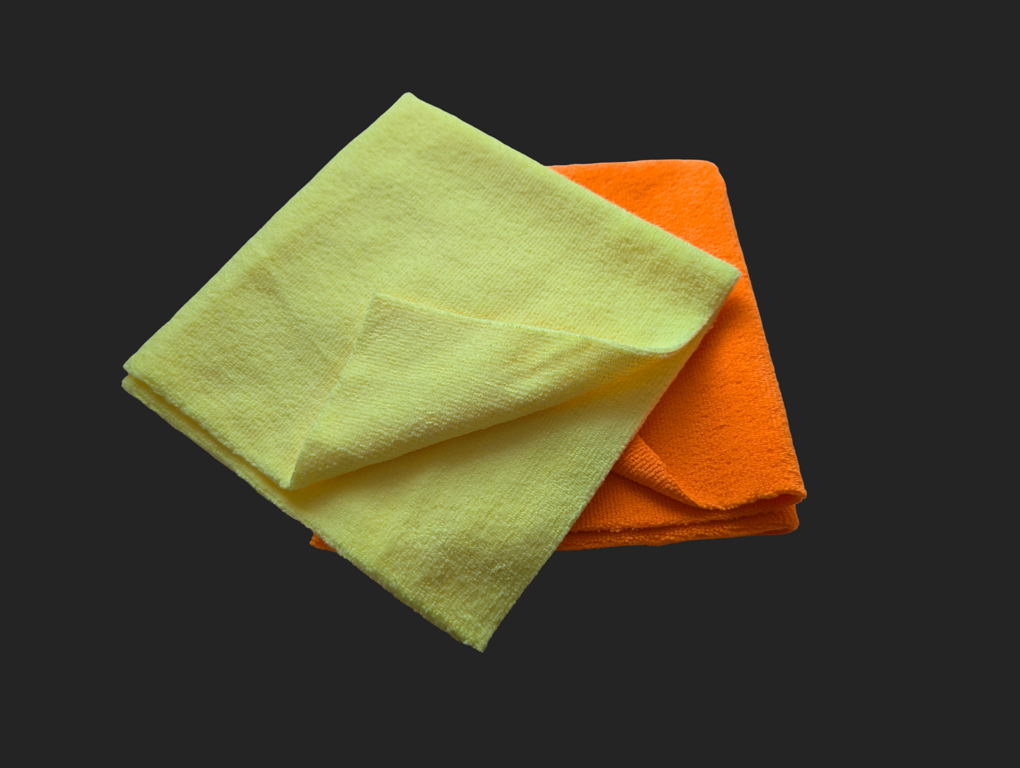 Short Pile Premium Edgeless Microfibre Towel 16x16" 40x40cm 350gsm
