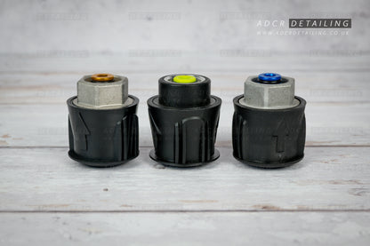 3x M22 Pressure Washer Short Trigger Gun Adapters compatible with Karcher K Series, Nilfisk C E D P (Premium) Series