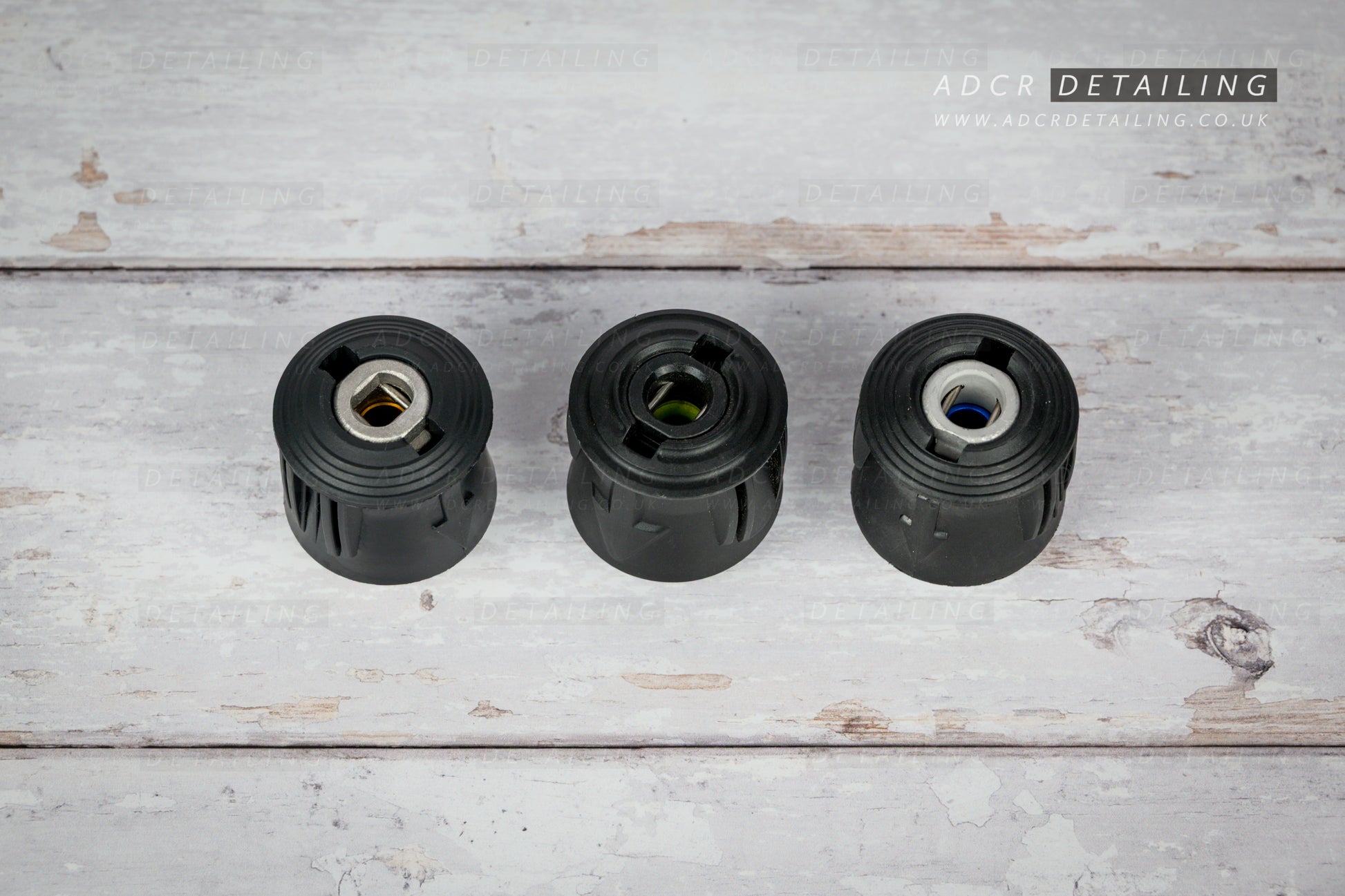 3x M22 Pressure Washer Short Trigger Gun Adapters compatible with Karcher, Nilfisk 