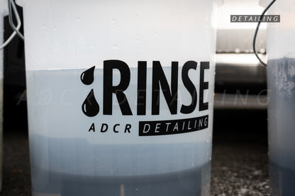 Bucket Decals - Wash, Rinse, Wheels