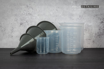 Measuring and Dilution Cup and Funnel Set