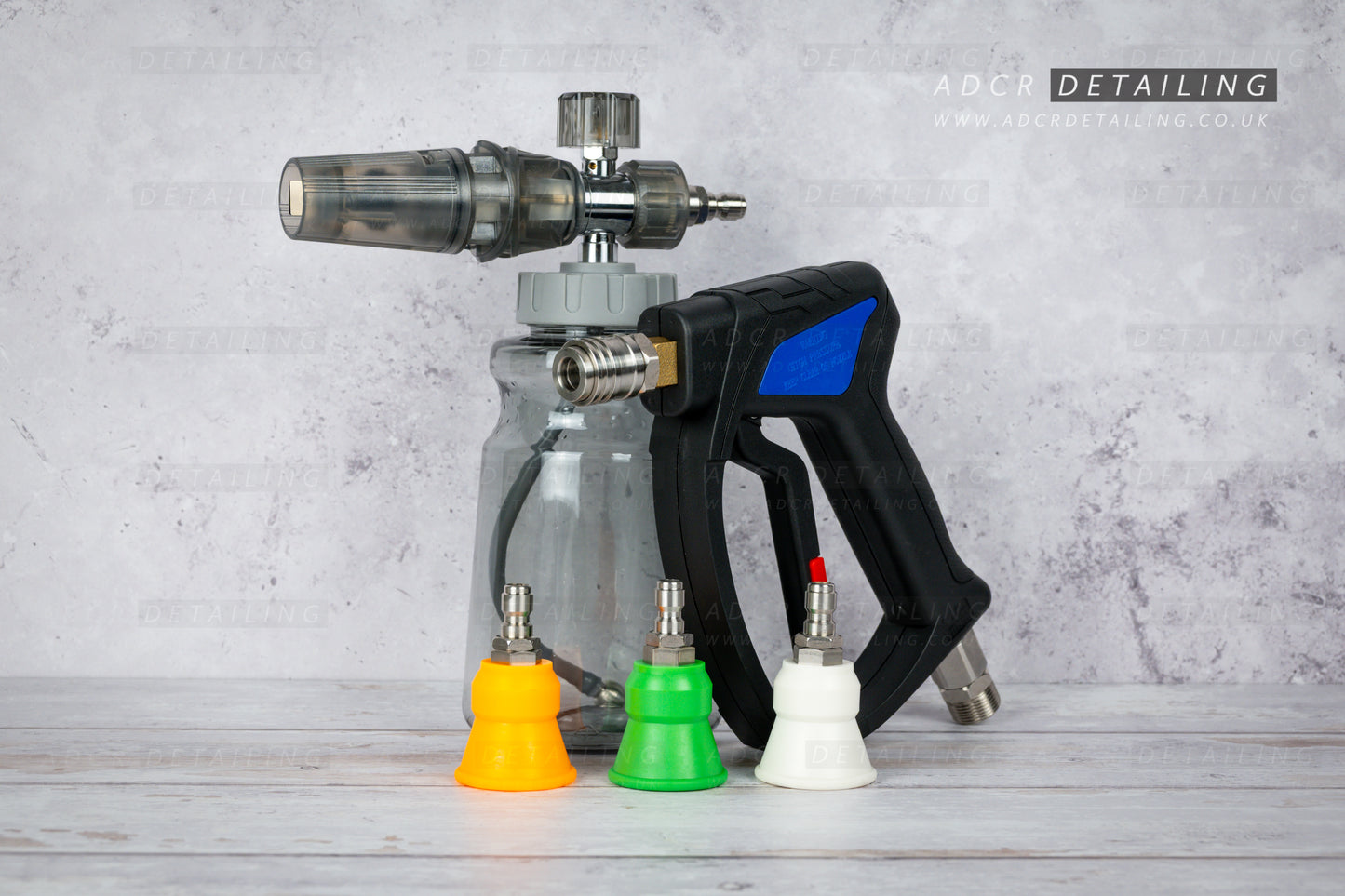 DELUXE+ Premium Short Trigger Quick Release Pressure Washer Gun for M22