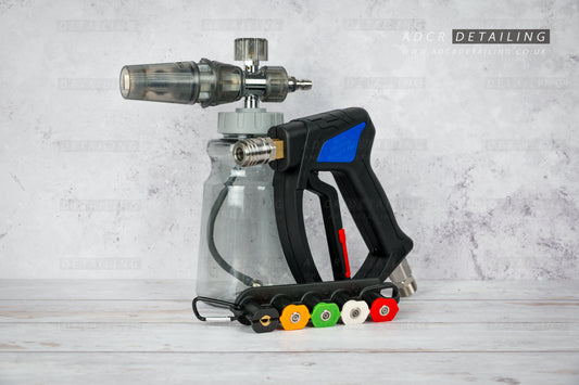 DELUXE+ Premium Short Trigger Quick Release Pressure Washer Gun for M22