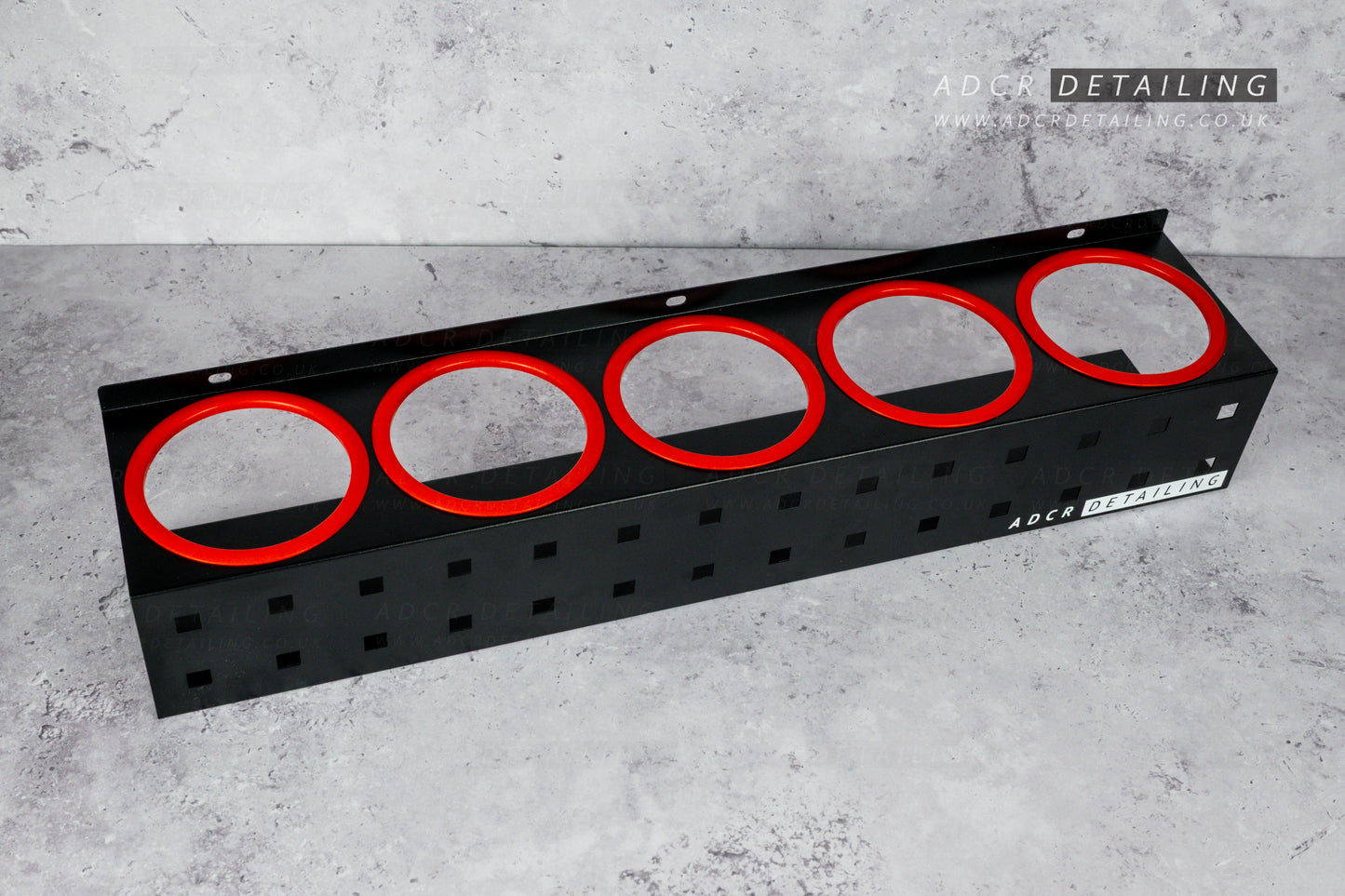 Detailing Bottle Wall Holder - 5 Bottles / 85mm Diameter