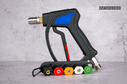 DELUXE+ Premium Short Trigger Quick Release Pressure Washer Gun for M22