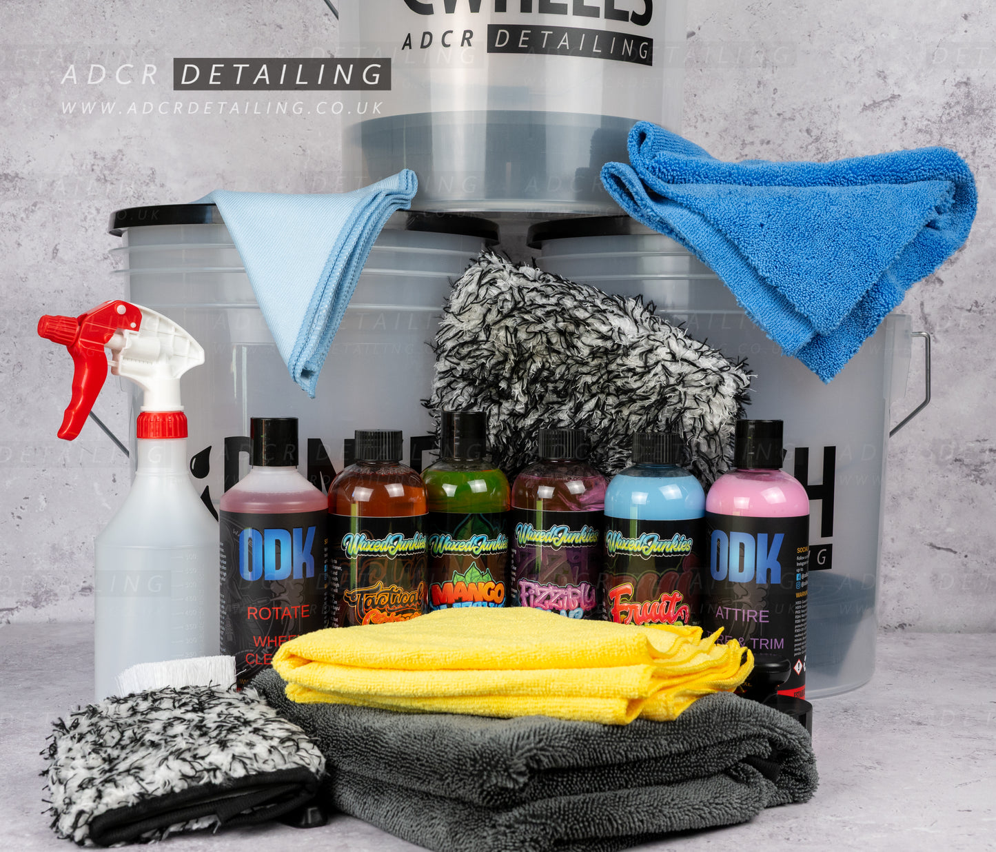 Exterior Detailing Essentials Starter Bundle, including Waxed Junkies!