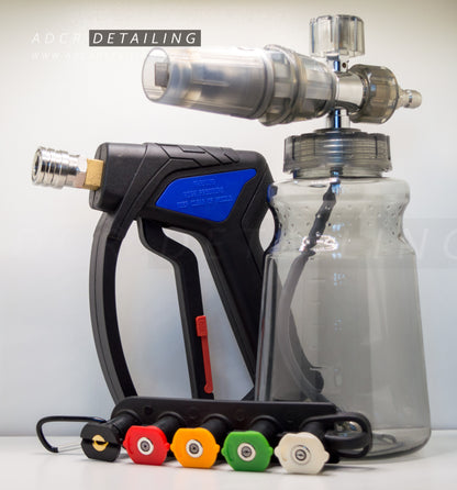 DELUXE Short Trigger Quick Release Pressure Washer Gun for M22