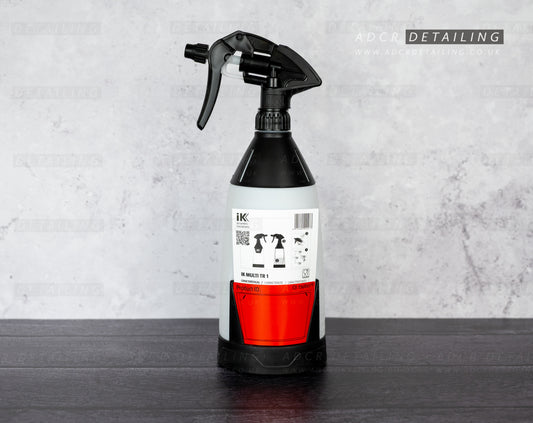 IK Sprayers MULTI TR 1 Dilution Bottle Trigger Sprayer 1L Back. 1000ml. Detailing empty trigger spray bottle.