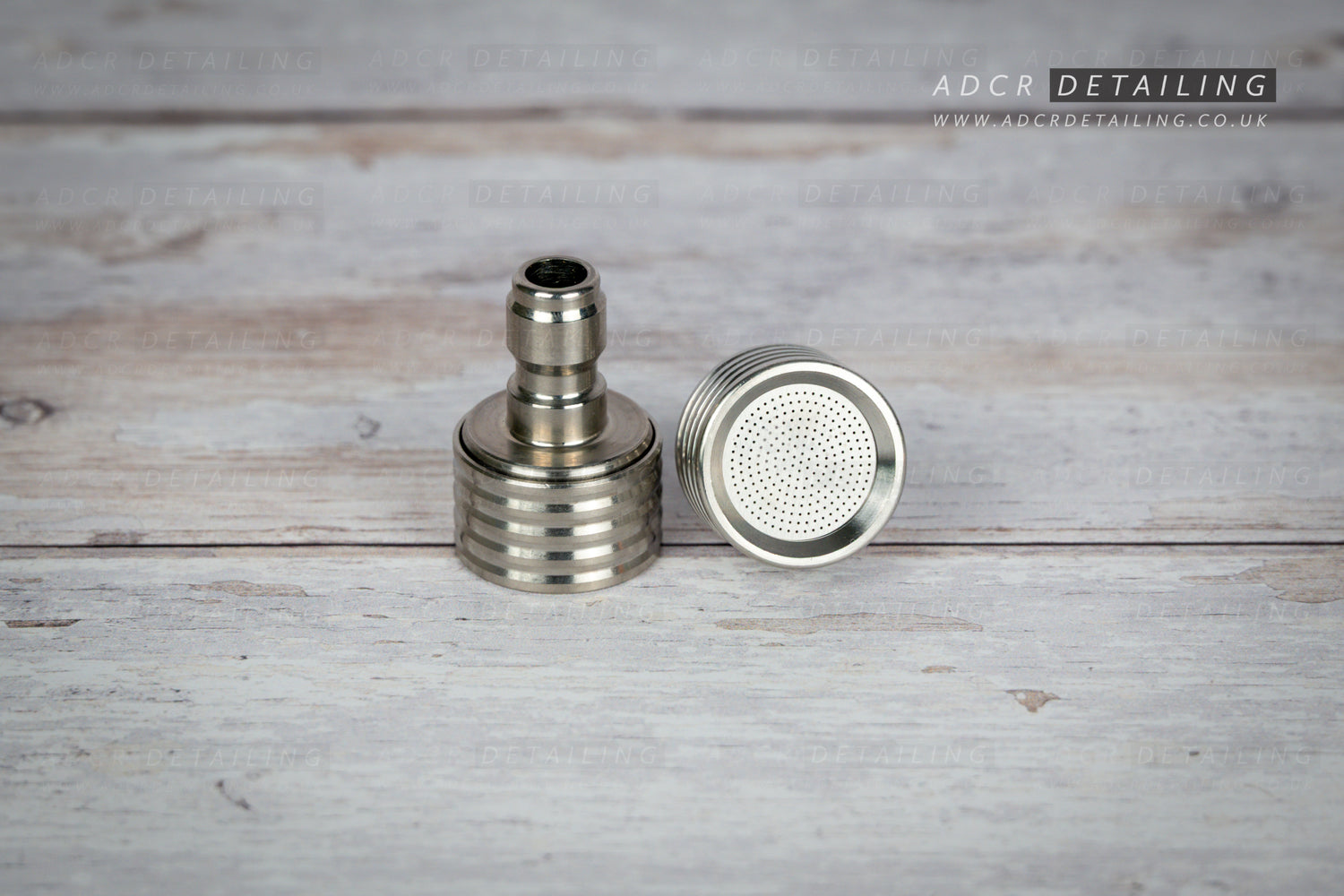 1/4in Quick Release Shower Head Nozzles for car detailing and valeting. Ideal for rinsing door shuts, fuel flaps and frothing up shampoo in detailing buckets.