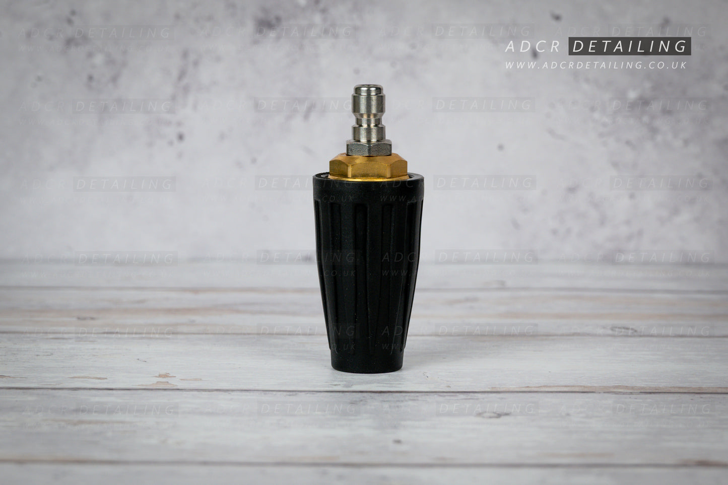 Rotating Turbo Jet Nozzle for detailing and valeting. Ideal for cleaning carpeted wheel arches. 1/4in quick release turbo nozzle.