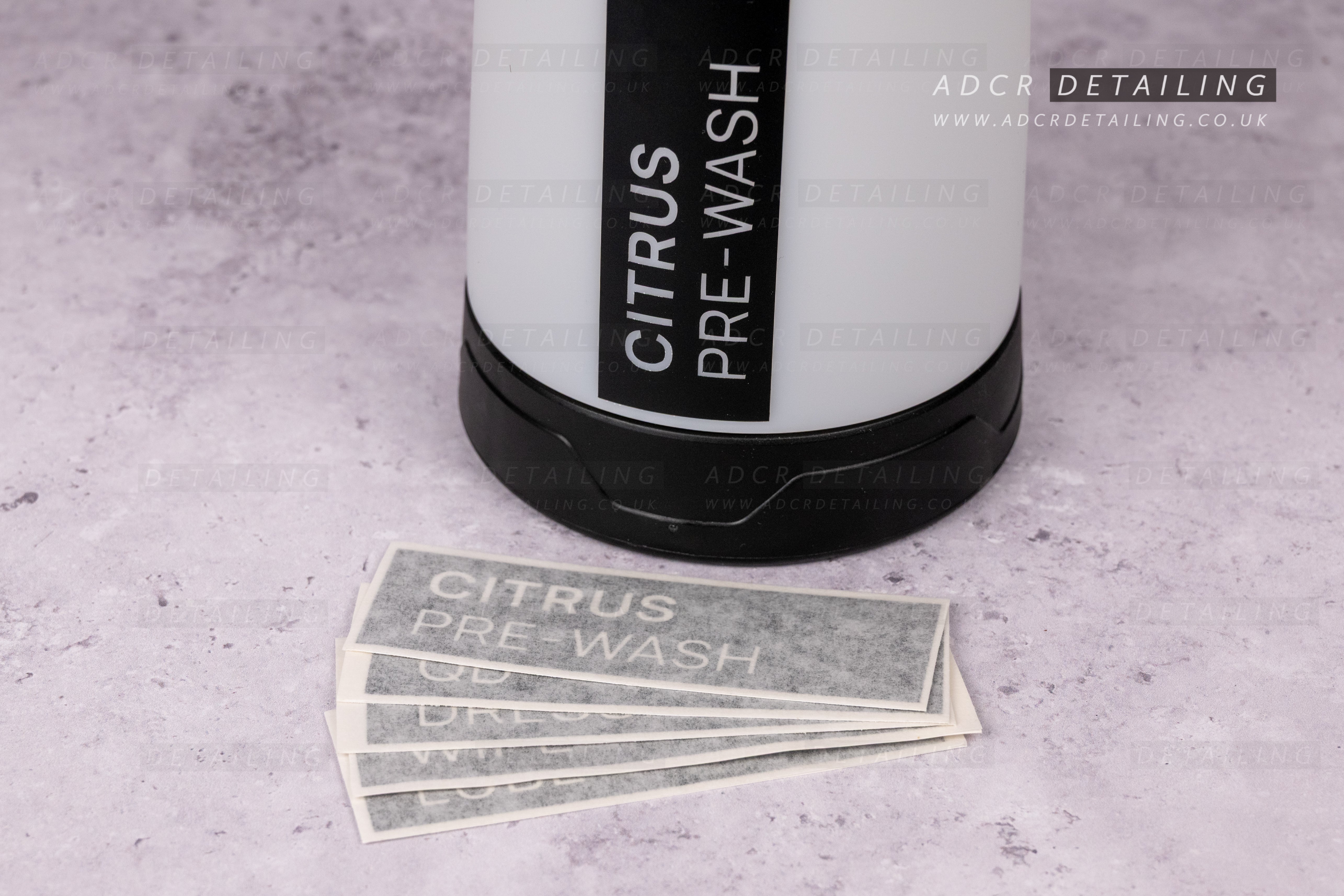 Bottle Labels Suitable for IK Sprayers Detailing Bottles | Decals Stic ...