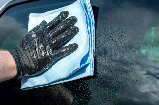 ADCR Detailing Premium Microfibre Glass Cleaning Cloth - Cleaning Car Window
