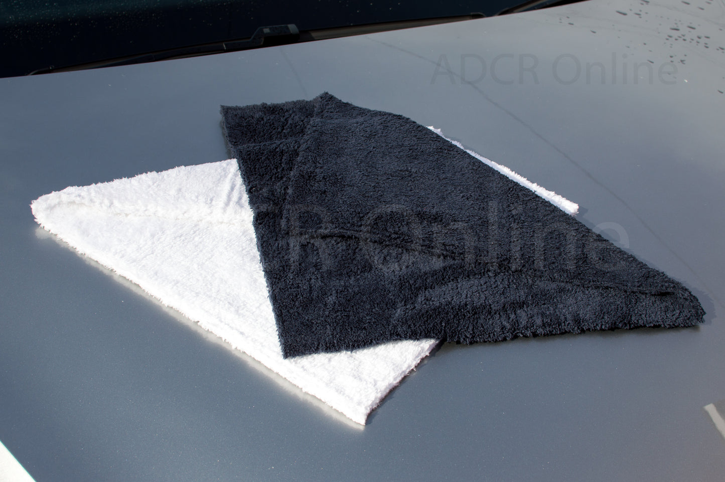 Edgeless Microfibre Towel 16x16" 40x40cm 450gsm - 2 Pack