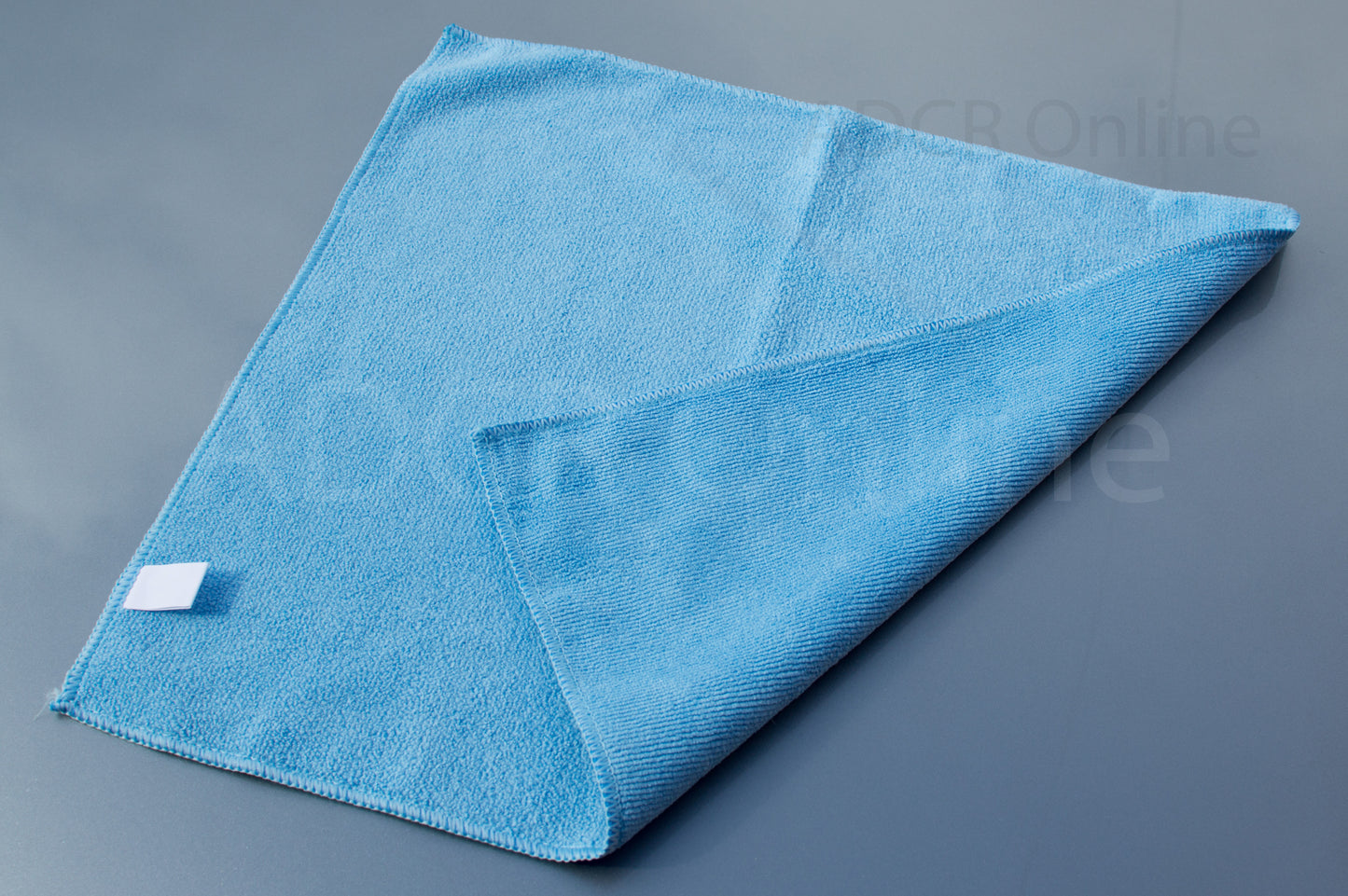 Blue General Purpose Microfibre Towel 16x16" 40x40cm 380gsm - 4 Pack