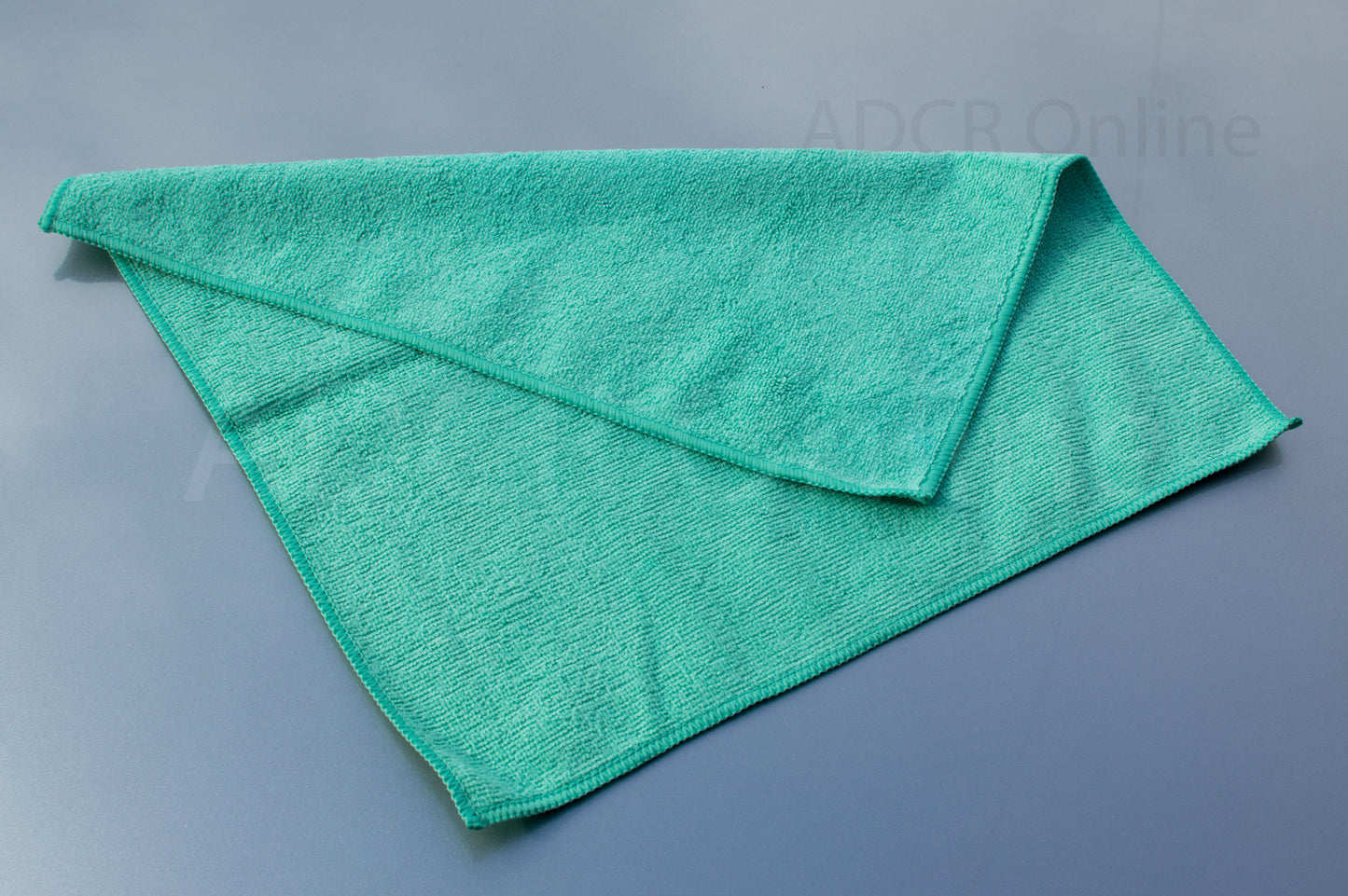 Green General Purpose Microfibre Towel 15x15" 38x38cm 260gsm - 4 Pack