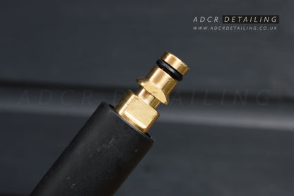 Example of Karcher K Series Hose End for compatibility with our short trigger guns.