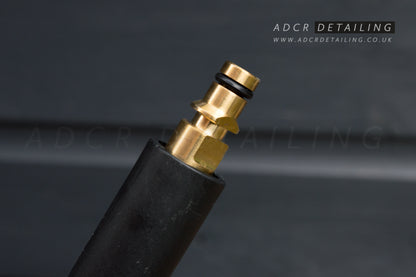 Example of Karcher K Series Hose End for compatibility with our short trigger guns.