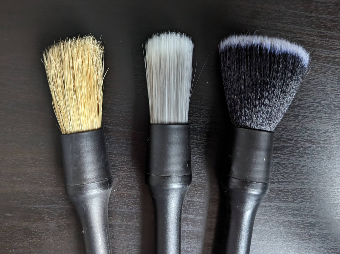 3 Pack Assorted Brushes