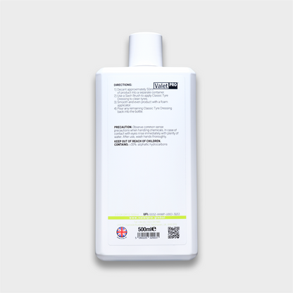 ValetPRO Classic Tyre Dressing